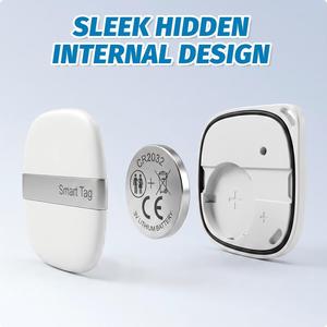 Localizador Certificado por Google, Resistente al Agua IPX6, con Alertas de Sonido y Luz Dobles, FindHub, Búsqueda y Recuperación Global de Artículos - Product Image 2