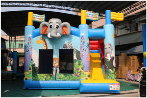 Lilytoys Enfants Thème Animal Jouant Jouet Gonflable Intéressant Videur Château Gonflable Château Gonflable - Product Image 2