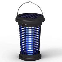 Piège à Insectes Anti-Moustiques Non Toxique Rechargeable USB, Lampe Électrique Tue-Moustiques LED, Répulsif Électrique