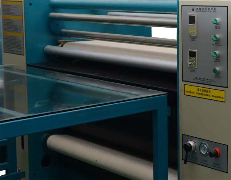 QX-G-B 1.8m واسعة الأسطوانة نمط الطباعة التسامي الحرارة الصحافة آلة/التقويم في 1.7m/2m واسعة