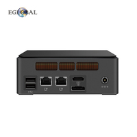 Mini PC para Juegos EGLOBAL 14th con Intel Core Ultra 9 185H/7 155H, Thunderbolt 4, 2x2.5G LAN, 2xDDR5, 2xM.2 SSD, Ranura para SSD, Windows 11