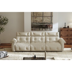 Smart Convertible Villa <b>Bed</b> Motorized Recliner 3 Seats Genuine Leather Large Function OEM Furniture SF818 Smart SF818 SF818 - Product Image 3