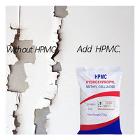 Poudre méthylique hydroxypropylique de cellulose de pureté élevée d'usine de HPMC utilisée dans la poudre de mastic de mur