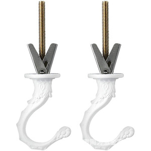 Juego de ganchos Light Lifters para montaje en techo de metal, para colgar cestas o accesorios de iluminación, modelo Pl0715 - Product Image 1