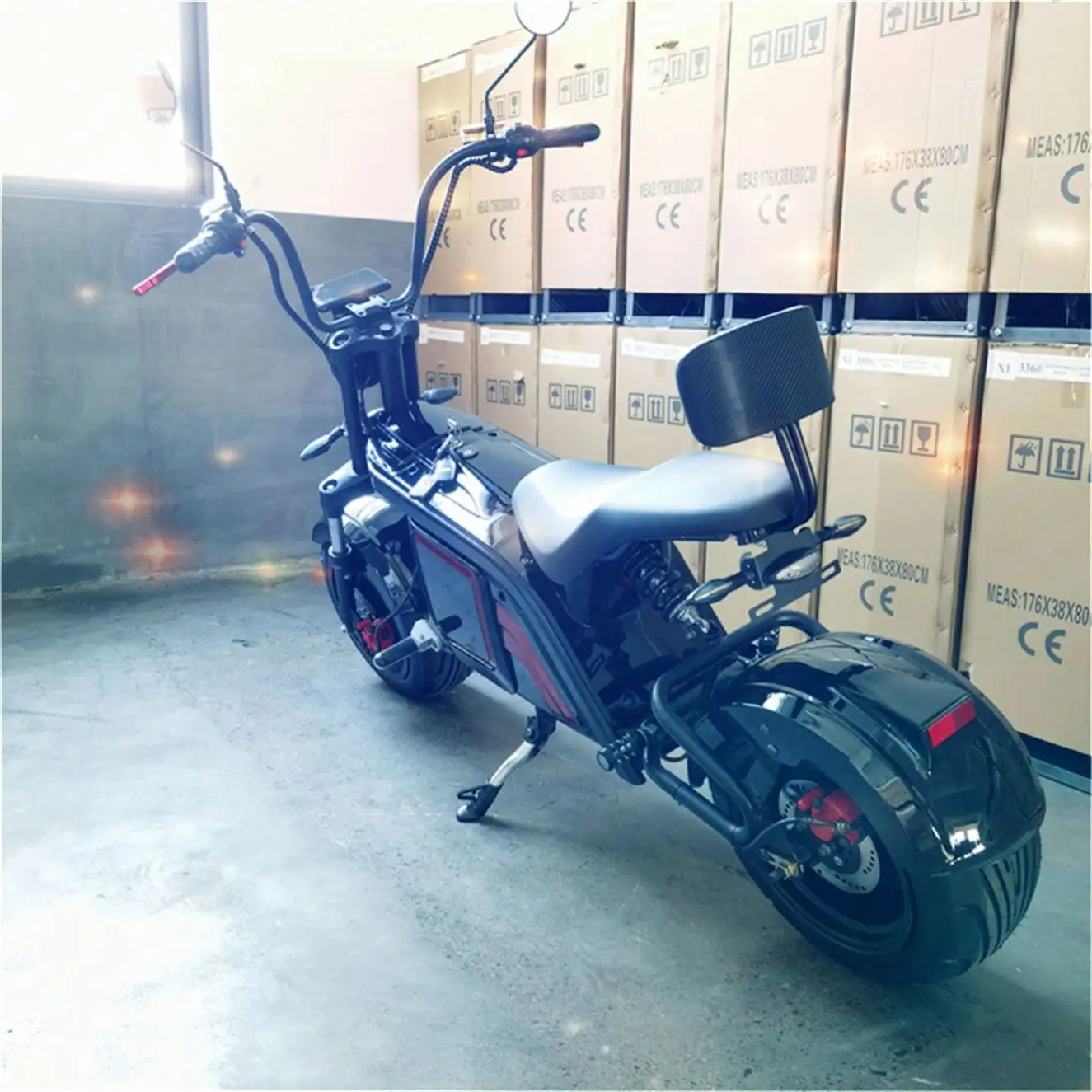 Chinese YIDE Powerful Motor Luxury 2000 Watt 120 KM H Hulk Sport Electric New Model Off Road Motorcycle Standing Scooter