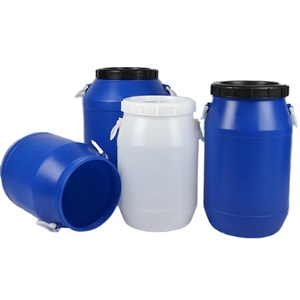 Chất Lượng Cao 200 Lít HDPE Mở Top Màu Xanh Nhựa Trống Cao Cấp Thùng Thùng - Product Image 5