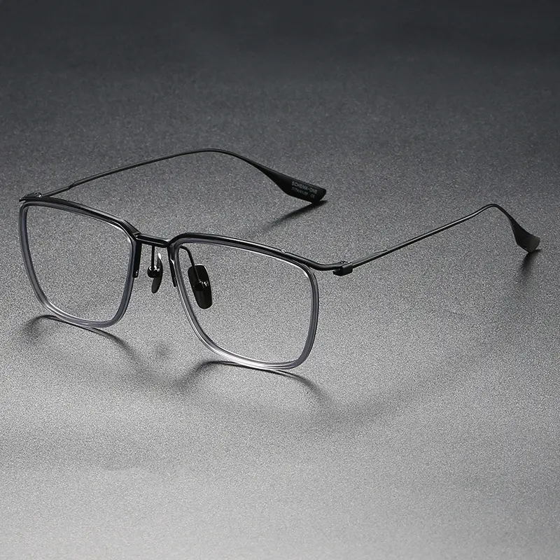 工場直接フレーム光学眼鏡ソフトガラス目人物光学老眼鏡