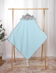 Toalla de Baño Orgánica con Capucha para Niños, Diseño de Cara de Animal, Suave, de Algodón, Tipo Poncho - Product Image 5