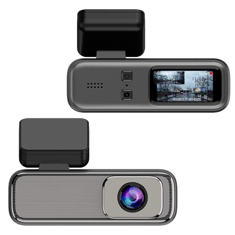 Produttore Mini Dash Cam videoregistratore per auto Dual lens 2K + 1K Car Black Box con rilevamento del movimento