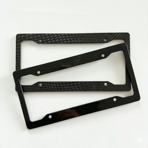 Cadre de <span class=keywords><strong>plaque</strong></span> <span class=keywords><strong>d</strong></span>'<span class=keywords><strong>immatriculation</strong></span> en plastique, norme américaine, <span class=keywords><strong>personnalisé</strong></span> pour concessionnaires, commande en gros, fabricant - Product Image 5