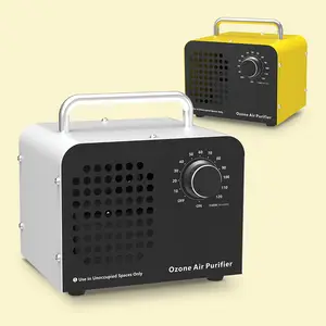 5g Portable Ozone Generator O3 Air Treatment Hotel Household Car Desodorização Máquina De Ozônio De Aço Inoxidável para Uso Doméstico