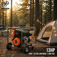 Moteur diesel certifié Stage V 192FA 499cc 13HP refroidi par air pour les machines de construction sur le marché européen