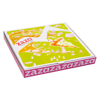Personnalisation de la boîte à pizza, personnalisation de la boîte d'emballage, impression, personnalisation de la boîte en papier ondulé, personnalisation de la boîte d'avion