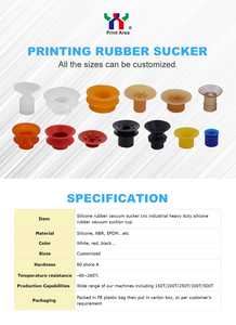 100 Miếng Mút Cao Su Ceres YY020 Cho Máy Shinohara, 5*13/12*29*10Mm, Tai Mèo Đôi <span class=keywords><strong>Latex</strong></span> - Product Image 4