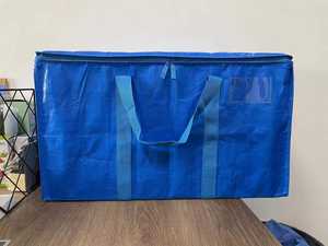 Bolsa de Almacenamiento Extra Grande Personalizable con Cremalleras, Bolsas de Mudanza Plegables Resistentes para el Hogar, Material PP, Ahorro de Espacio - Product Image 2