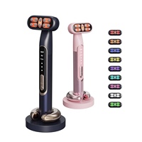 Appareil de beauté électrique pour les yeux pour femmes, soin quotidien de la peau, masseur facial rechargeable portable à domicile ou en voyage