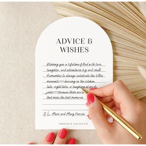 Tarjetas de deseos de consejos para despedida de soltera, Baby Shower, graduación, tarjetas de notas de recuerdo de jubilación para invitados 5x7 - Product Image 3