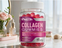 Gummies de biotine et collagène végétaliennes pour la croissance des cheveux, la beauté de la peau et le soutien des ongles – OEM ODM Emballage personnalisé