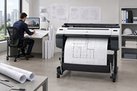 Imprimante grand format reconditionnée pour Cano.n ImagePROGRAF IPF750 A0, traceur CAD, impression jet d'encre pour plans