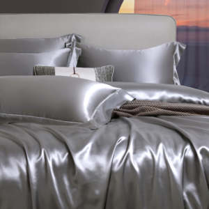 Bộ Đồ Giường Đặt Sang Trọng Bộ Đồ Giường Bộ Gối Lụa 19Mm 22Mm Dâu 100% Lụa Bộ Đồ Giường Bộ - Product Image 4