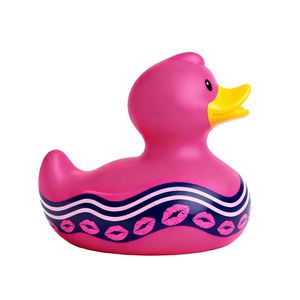 Canard en caoutchouc PVC personnalisé imprimé en gros, jouet promotionnel pour enfants, idéal pour les jeux aquatiques des tout-petits, jouets de bain pour la baignoire - Product Image 2