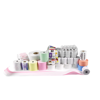 Rollo Jumbo de papel térmico al por mayor 48 Gsm cupón Bond caja registradora papel Rouleau Papier Thermique