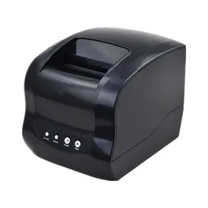 Impressora comercial 3 polegadas 2 em 1 xprinter XP365B pos usb adesivo de código de barras 80mm impressora térmica de recibos e etiquetas de envio