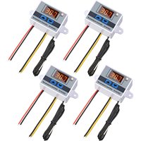 Aismartlink Module régulateur de température LED numérique XH-W3001 Interrupteur de thermostat numérique avec sonde étanche programmable