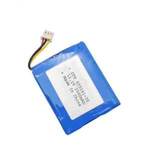Batterie au lithium 11,1 V 655161-3S 2500 mAh pour appareil électronique, rechargeable, polymère, haute capacité, fabriquée en usine - Product Image 2