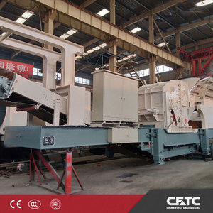 Trituradora de Impacto Móvil Tipo Neumático para Reciclaje de Concreto y Planta de Trituración de Residuos de Construcción - Product Image 2