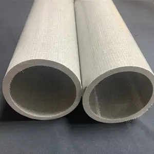 Tubo de pultrusión de fibra de vidrio GRP FRP Precio de tubo de poste de varilla redonda