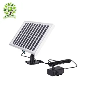 10V 4 Wát năng lượng mặt trời mạnh mẽ tiết kiệm năng lượng đài phun nước bơm di động nhỏ trong nhà vườn năng lượng mặt trời máy bơm cho trang trí