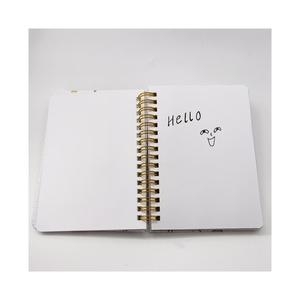 Weekly plan motivation stationery embroidered budget planner folding promotional <strong>notebook</strong> - Product Image 6