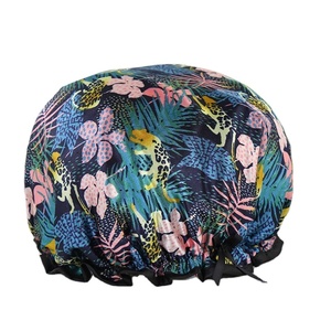 <span class=keywords><strong>Bonnet</strong></span> <span class=keywords><strong>de</strong></span> <span class=keywords><strong>douche</strong></span> double couche <span class=keywords><strong>de</strong></span> grande taille <span class=keywords><strong>bonnet</strong></span> <span class=keywords><strong>de</strong></span> spa étanche en cheveux satinés - Product Image 2