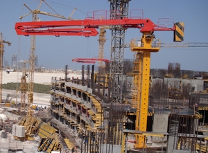 Bras de distribution de béton auto-grimpant électrique JIUHE, stationnaire, avec bras articulé en béton, capacité de livraison de 125 mm - Product Image 5