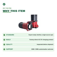 Adaptor Pengisian Daya EV V2L Tipe 2 AC 220-250V Kepala Konversi Daya Eksternal Kendaraan Energi Baru OEM ODM BN-AD-20261002-4