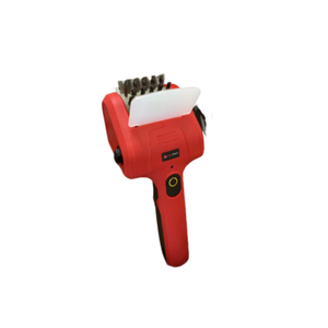 Brosse électrique sans fil pour barbecue avec manche en bois, idéale pour nettoyer les grilles, les carreaux et les baignoires, parfaite pour les pique-niques et le camping, barbecue sans fil - Product Image 6