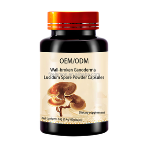 Özelleştirilebilir Gıda Takviyeleri Bağışıklık Destekleyici Ganoderma Lucidum Tozu Kapsülleri Diyet Takviyeleri İçin - Product Image 1