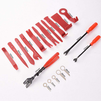 YIZHE — Kit plastique de 38 pièces, garniture automobile et de retrait de panneaux, tableau de bord, porte Radio, ensemble d'outils de clips d'intérieur
