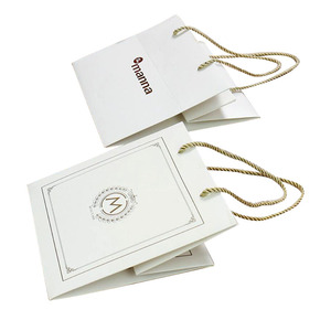 Imprimé Personnalisé à faible Coût Alimentaire Blanc <span class=keywords><strong>Kraft</strong></span> Papier <span class=keywords><strong>Sandwich</strong></span> Sacs D'emballage Avec Poignée - Product Image 2