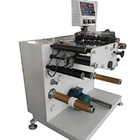 Machine automatique de découpe de ruban adhésif pour étiquettes pour emballage de film papier comportant des composants essentiels du moteur