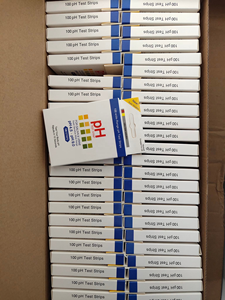 <strong>PH</strong>-Fix 0.0-14.0, 100 <strong>Strips</strong>/pk <strong>pH</strong> <strong>Test</strong> <strong>Strips</strong>, Litmus Paper <strong>pH</strong> <strong>Strips</strong>, Universal Indicator <strong>Strips</strong> with 4 Colorimetric Blocks - Product Image 3