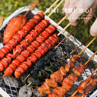 Barbecue BBQ Outils de barbecue en aluminium jetable portable au charbon de bois instantané