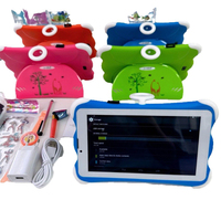 Tableta para niños de 7 pulgadas con ranura para tarjeta SIM 64GB Octa Core Android PC Toy para aprendizaje y juegos