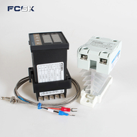 Pengontrol Suhu PID Tipe Rex-C100 Honeywell Grosir, Relay Solid State PID Rex C100 SSR dengan Dukungan OEM