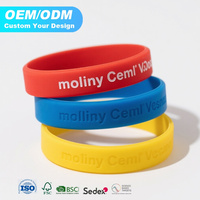Pulsera de Silicona Suave, Resistente al Agua, Ecológica y Duradera, con Logotipo Personalizado para Eventos, Recuerdo de Fiesta