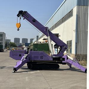 เครนแบบใช้ไฟฟ้าทาน้ำมันเครื่องยนต์ดีเซลแบบสองหัวขนาด18เมตร8ton เครนตีนตะขาบ - Product Image 3