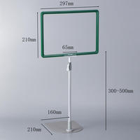 Présentoirs en aluminium pour supermarchés avec porte-prix et porte-étiquettes pour entrepôt et promotion