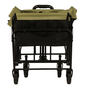 Chariot de camping pliable portable avec hayon, structure fermée utilitaire - Product Image 4