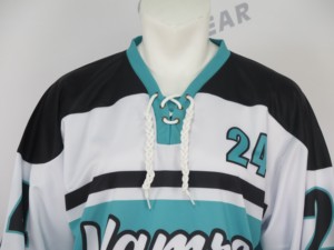 Maillot de hockey imprimé en 3D, maillot de hockey personnalisé en sublimation pour équipe de cheerleading, vente en gros - Product Image 5